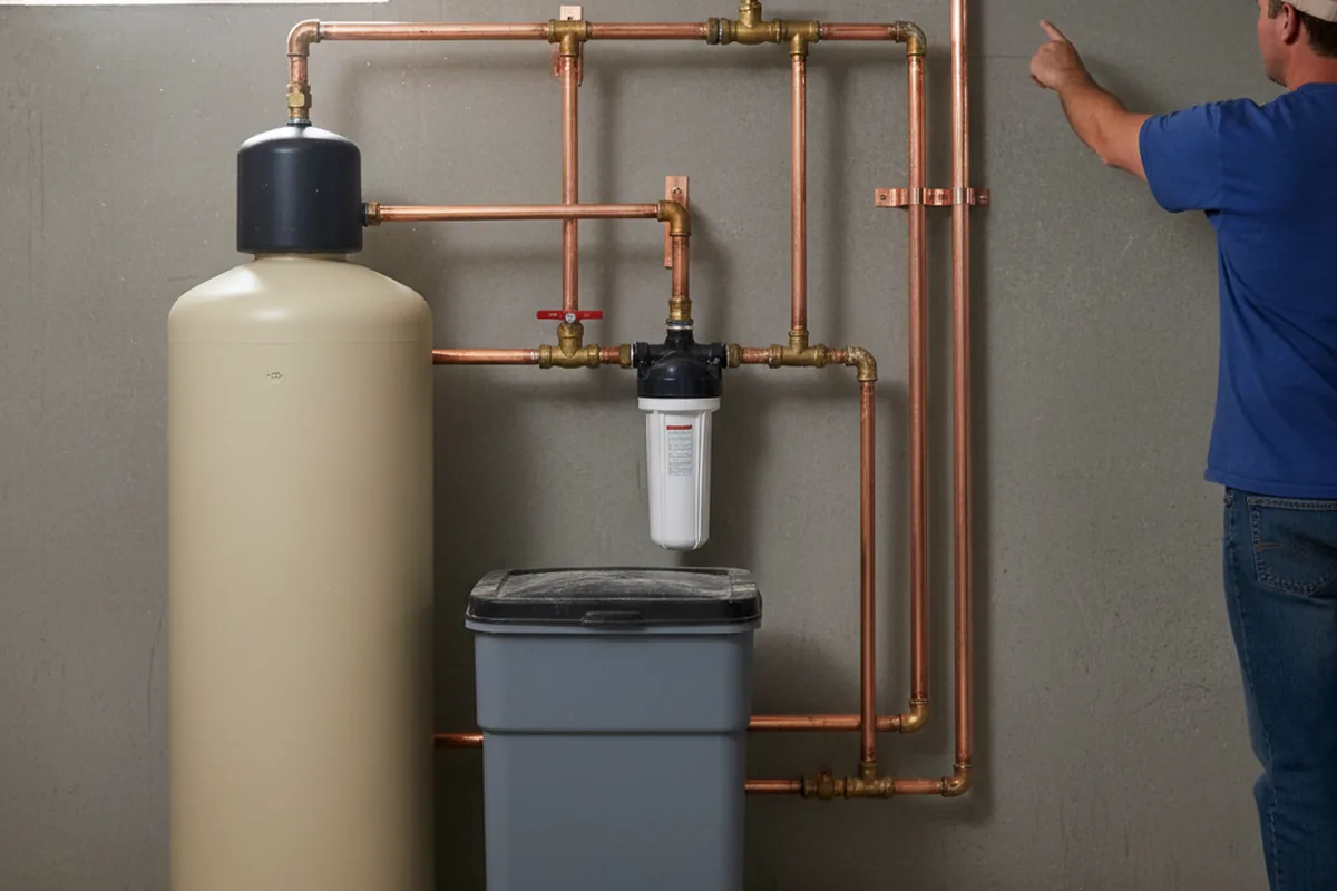 Whole-house water treatment system installed in South Sutton